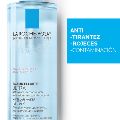 La Roche-Posay Physiologique Agua Micelar ULTRA Piel Reactiva