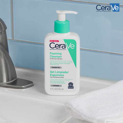 Cerave Gel Limpiador Espumoso