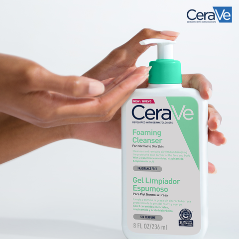 Cerave Gel Limpiador Espumoso