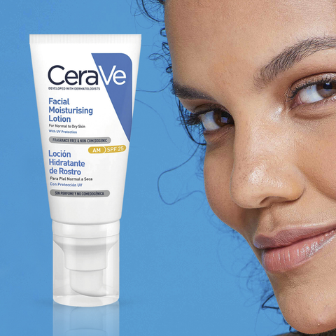 Cerave Loción Hidratante de Rostro SPF25