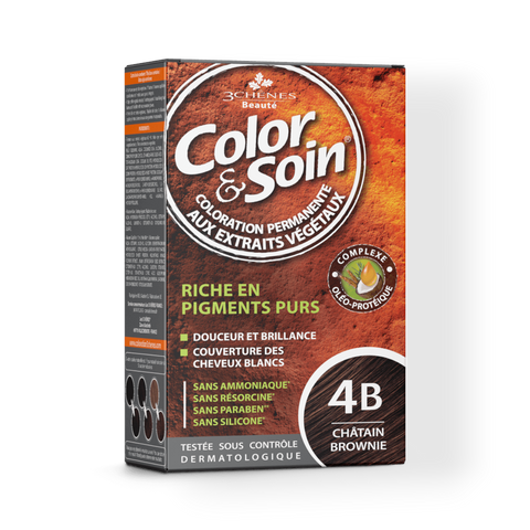 Color & Soin - Kit Coloración 4B Castaño Brownie