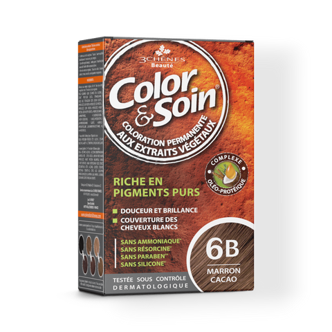 Color & Soin - Kit Coloración 6B Marrón Cacao