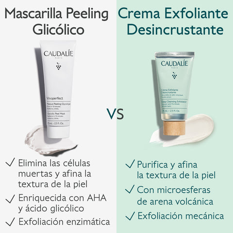 Caudalie Vinoperfect Mascarilla Peeling Glicólico