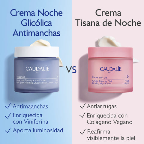 Caudalie Vinoperfect Crema Noche con Ácido Glicólico Antimanchas