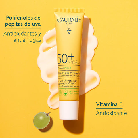 Caudalie Vinosun Protect Fluido SPF50+