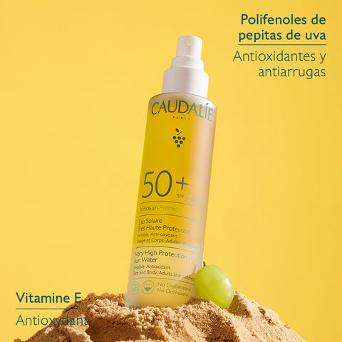 Caudalie Vinosun Protect Agua Solar SPF50+
