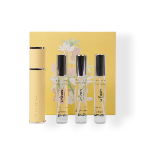 T.LeClerc Set 3 Perfumes y Vaporizador