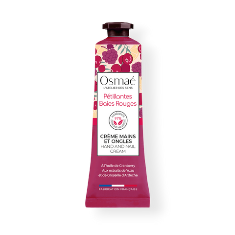 Osmaé Crema Manos y Uñas Pétillantes Baies Rouges