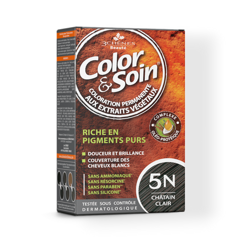 Color & Soin - Kit Coloración 5N Castaño Claro