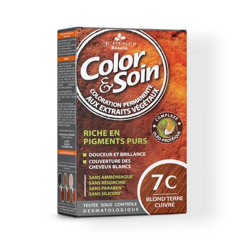 Color & Soin - Kit Coloración 7C Rubio Cobrizo