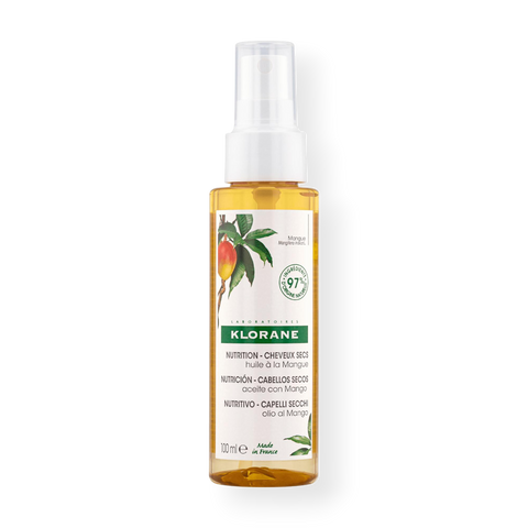 Klorane - Aceite al Mango - Nutrición - Cabello seco