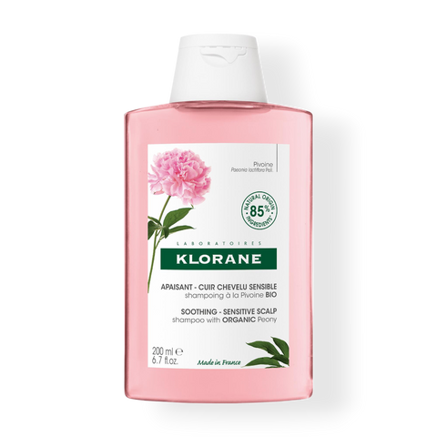 Klorane Champú Calmante Peonía - Cuero Cabelludo Sensible