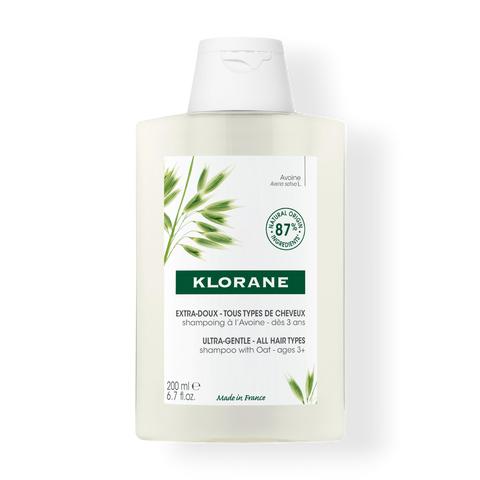 Klorane Champú Extra Suave Avena  - Todo Tipo de Cabello