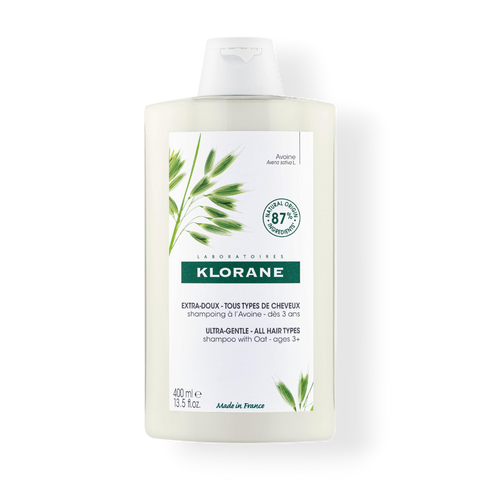 Klorane Champú Extra Suave Avena  - Todo Tipo de Cabello