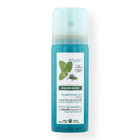 Klorane Champú Seco Detox a la Menta Acuática 50 ml