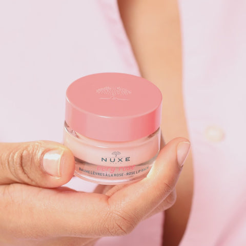 Nuxe Bálsamo hidratante de labios con rosa, Very Rose 15 g